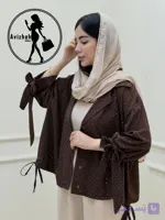 شومیز آستین پاپیون زنانه جنس کاملس