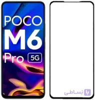 گلس گوشی شیائومی Xiaomi Poco M6 Pro 4G مدل full glass