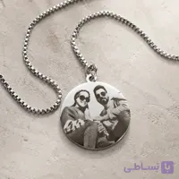 گردنبند حکاکی چهره | پلاک عکس و پلاک چهره | استیل ضدحساسیت