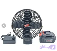 پنکه شارژی رومیزی تمام فلز مدل GD-S90 و ۶۸ ولتی