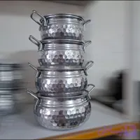 سرویس قابلمه ۸ پارچه چکشی روی