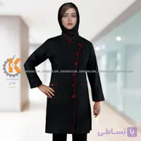 مانتو اداری مدل الهام مشکی
