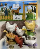 اسباب بازی کودک مدل پرندگان 8 عددی نیکی