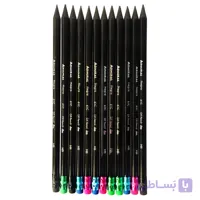 مداد مشکی آدمیرال مدل Negro کد 61C بسته 12 عددی
