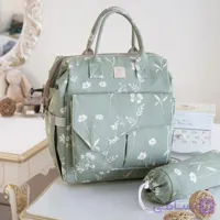 کوله نوزادی افرا گلدار سبز