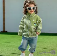 ست پیراهن و شلوار جین اورجینال بچگانه سایز 3 تا 5 سال