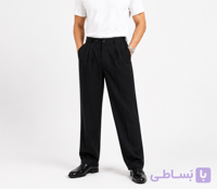 شلوار بگ مردانه مجلسی فاق بلند - مدل کلاسیک مدرن