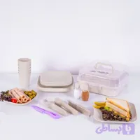 سرویس مسافرتی 42 پارچه 6نفره هوم کت