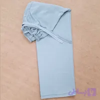 شلوار بگ زنانه جنس جین کاغذی