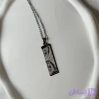 گردنبند مستطیل چشم زنجیر دیپلمات