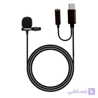 میکروفون یقه ای تایپ سی مدل GL-140