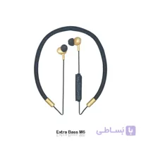 هندزفری بلوتوثی گردنی Extra Bass مدل M6 رم خور و مگنتی