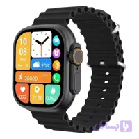 ساعت هوشمند کیکیویر مدل kw23 ultra3 با بند سیلیکون