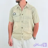 پیراهن جین خاکی مدل CAP