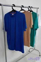 تیشرت ساده آستین کوتاه مردانه در رنگبندی مختلف (کد 9TJ21)