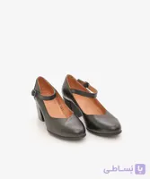 کفش مری جین چرم طبیعی زنانه مدل SW235