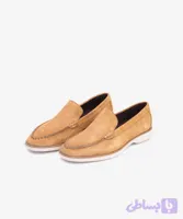 کفش کالج چرم طبیعی مردانه مدل SM128