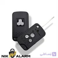 قاب ریموت پراید و تیبا تاشو 3 دکمه با تیغه کلید