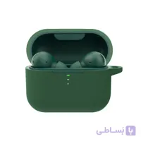 کاور سیلیکونی هندزفری کیو سی وای مدل QCY T11 اورجینال؛ مات، خوش‌دست و مقاوم با قلاب آویز