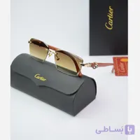 عینک کارتیر دسته چوبی