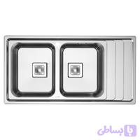 سینک ظرفشویی توکار آلتون مدل ST-1001 ( ابعاد ۵۲*۱۰۰ )