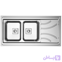 سینک ظرفشویی روکار آلتون کد SR-1203 ( ابعاد ۶۰*۱۲۰ )