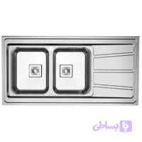 سینک ظرفشویی روکار آلتون کد SR-1201 ( ابعاد ۶۰*۱۲۰ )