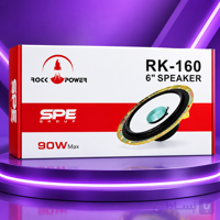 اسپیکر خودرو راک پاور مدل RK160 ظرفیت ۲ عددی سایز ۶.۵ اینچ