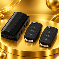 قفل مرکزی و ریموت خودرو نصیر مدل P-950مناسب برای سمند بسته 3 عددی