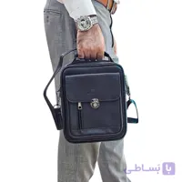 کیف دوشی چرم مصنوعی قفل ناخنی بزرگ