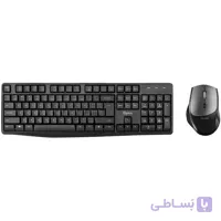 ست کیبورد و ماوس بی‌سیم جی پلاس مدل GMK-C340D