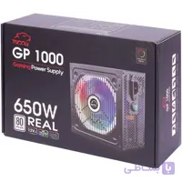 منبع تغذیه کامپیوتر تسکو مدل GP 1000 RGB 80 Plus White توان 650 وات