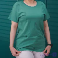 تیشرت پنبه اعلاء زنانه طرح خرس ریز | فری سایز تا 44 با 6 رنگ ترند و کیفیت فوق‌العاده
