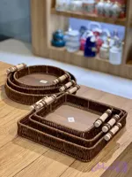 سینی سه سایز حصیری 🇹🇷