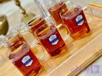 لیوان مربعی دو سایز و قوری پیرکس