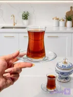 استکان نعلبکی Heybeli 🇹🇷