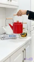 کتری لعابی دسته بالا