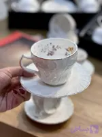 ست قهوه خوری گل برجسته 🇹🇷