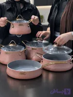 بریونی ست قابلمه ۹ پارچه گرانیتی Brioni🇹🇷