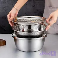 آبکش کاسه و نده سه کاره