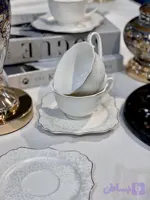فنجان و نعلبکی گل برجسته🇹🇷