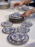 ست پذیرایی ۱۸ پارچه Gönül 🇹🇷 سه طرح