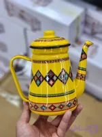 قوری لعابی رنگی