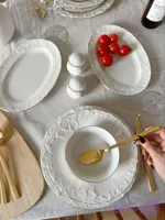 ست غذا خوری گل برجسته Lena🇹🇷 ایپک