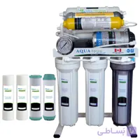 دستگاه تصفیه کننده آب آکوآ اسپرینگ مدل RO-NF7200 به همراه فیلتر تصفیه آب