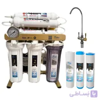 دستگاه تصفیه کننده آب اس اس وی مدل MaxGold N 2W X1055 +3F به همراه شیر دوکاره و فیلتر