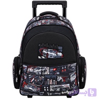 کوله پشتی چرخ‌دار اسمیگل Smiggle طرح ماشین مسابقه | Racing Car