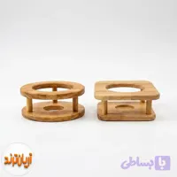 وارمر چوبی قوری مدل مربع و گرد