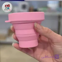 لیوان سیلیکونی جمع شونده