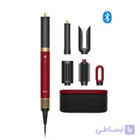 سشوار حالت دهنده مو ایررپ دایسون مدل Co-anda 2x HS09 Red Velvet/Gold